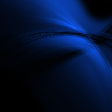 Abstract glowing blue wave background design with space for your text