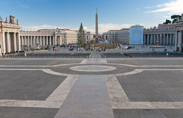 Egyptian obelisk on St Peter Square