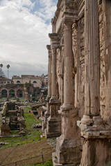 column of Arch Septimius Severus