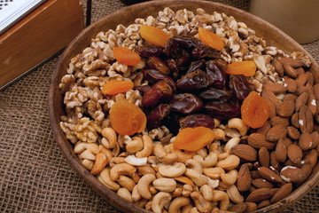 Tray with Nuts