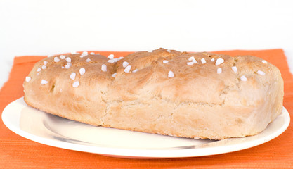 brioche fait maison au sucre perlé