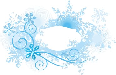 Ornamental Winter Background