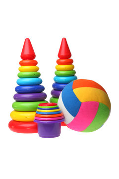 bright children plastic toys