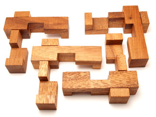 Wooden puzzle