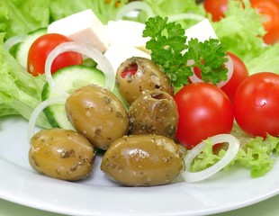Salat, Zutaten