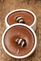 chocolate mousses