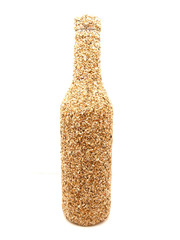 Bottle from sand