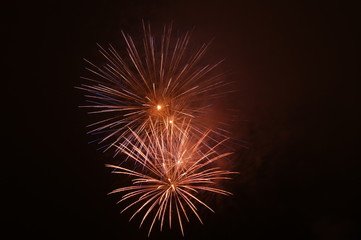 Fototapeta premium Feuerwerk