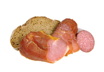 Schinken Brot Salami - ham bread salami 03