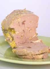 foie gras entier tranché