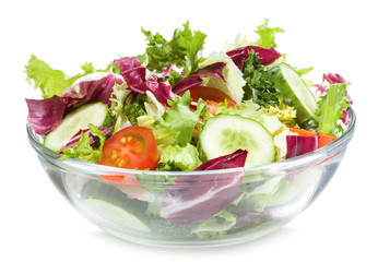 salad with vegetables