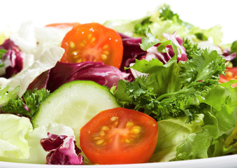 salad with vegetables