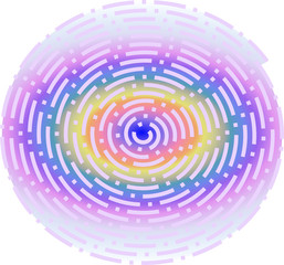 Mandala mit Auge