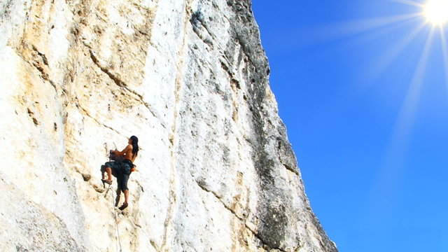 Cliff Climbing