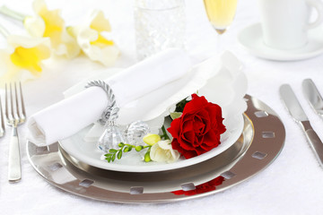 Fine place setting