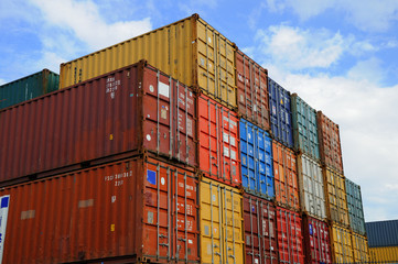 Fototapeta premium container
