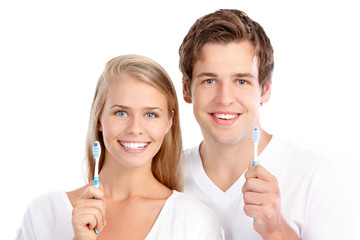 Young couple in love
