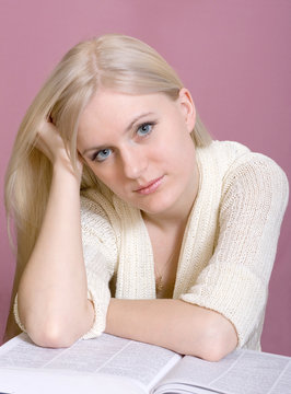 Reading girl