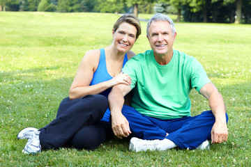 Fototapeta premium Senior couple