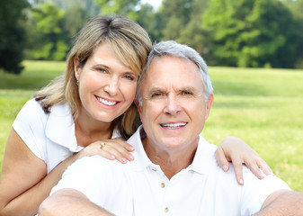 Fototapeta premium Elderly couple