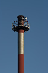 High industrial chimney