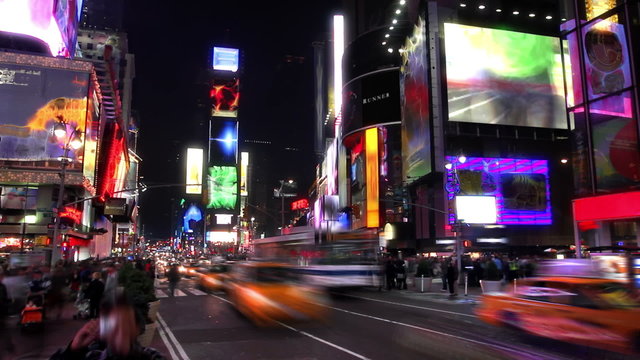 Times Square Time Lapse 4