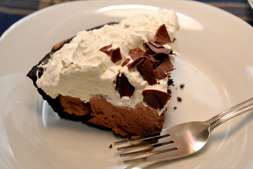 A Slice of Chocolate Cream Pie