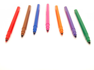 Color felt-tip pens