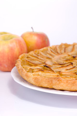 appétissante tarte aux pommes