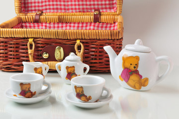 Teeservice für Kinder - Teezeit - Porzellan