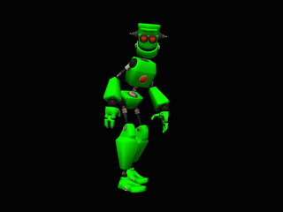 Green robot