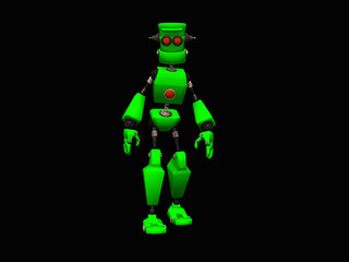 Green robot