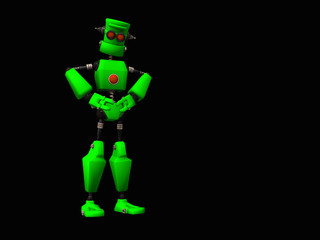 Green robot
