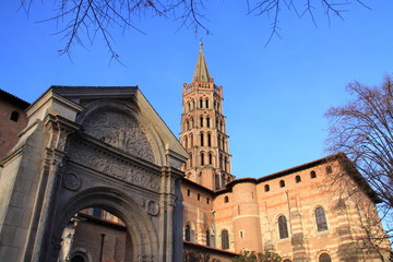 Fototapeta na wymiar Saint Sernin, Toulouse