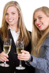 Sekt zum Anstoßen