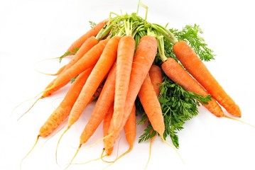 Varias zanahorias