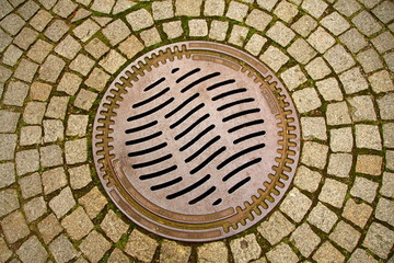 Kanaldeckel Manhole cover