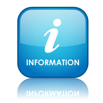 INFORMATION Button (find out more about us sign tourist info)