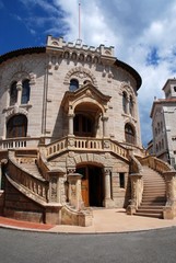 Obraz premium The court house of the city of Monaco