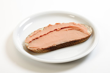 Butterbrot mit Teewurst