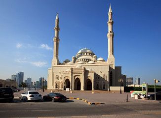 Fototapeta na wymiar Al Noor Mosque.