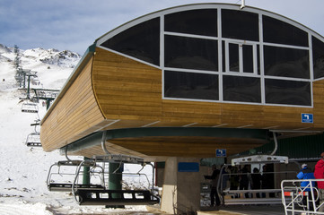 Estación de esquí de Aramón Formigal (Huesca, España)