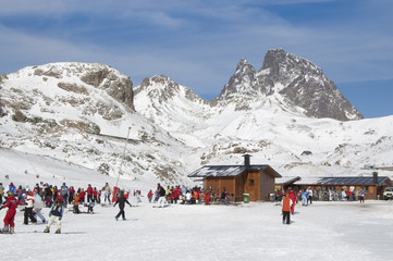 Estación de esquí de Aramón Formigal (Huesca, España)