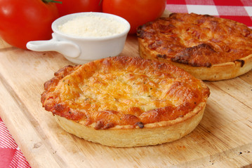 Individual serving pizza