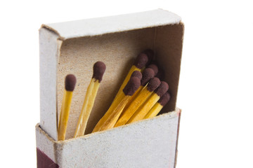 matches in a matchbox