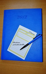 Agenda 2012 message élection présidentielle
