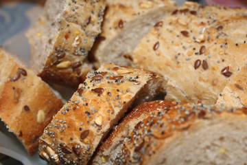 Baguette-Scheiben