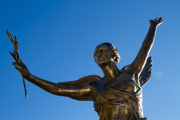 statua bronzo, Castione della Presolana