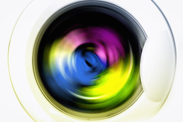 Clothes in laundry
