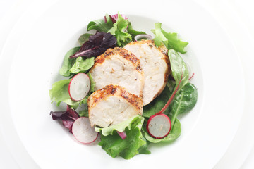 Green Salad with Chicken Breast